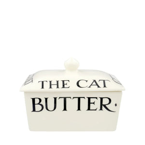 Black Toast Half A Pound Small Butter Dish