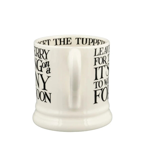 Black Toast Blackberry 1/2 Pint Mug
