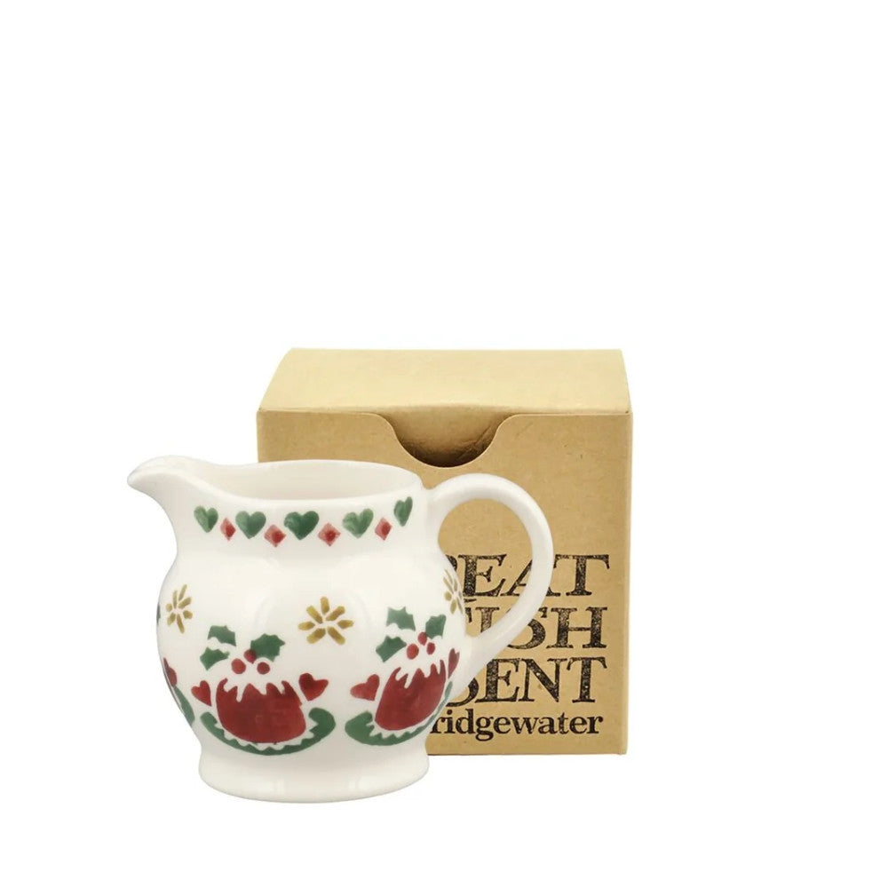 Christmas Puddings Tiny Jug Decoration