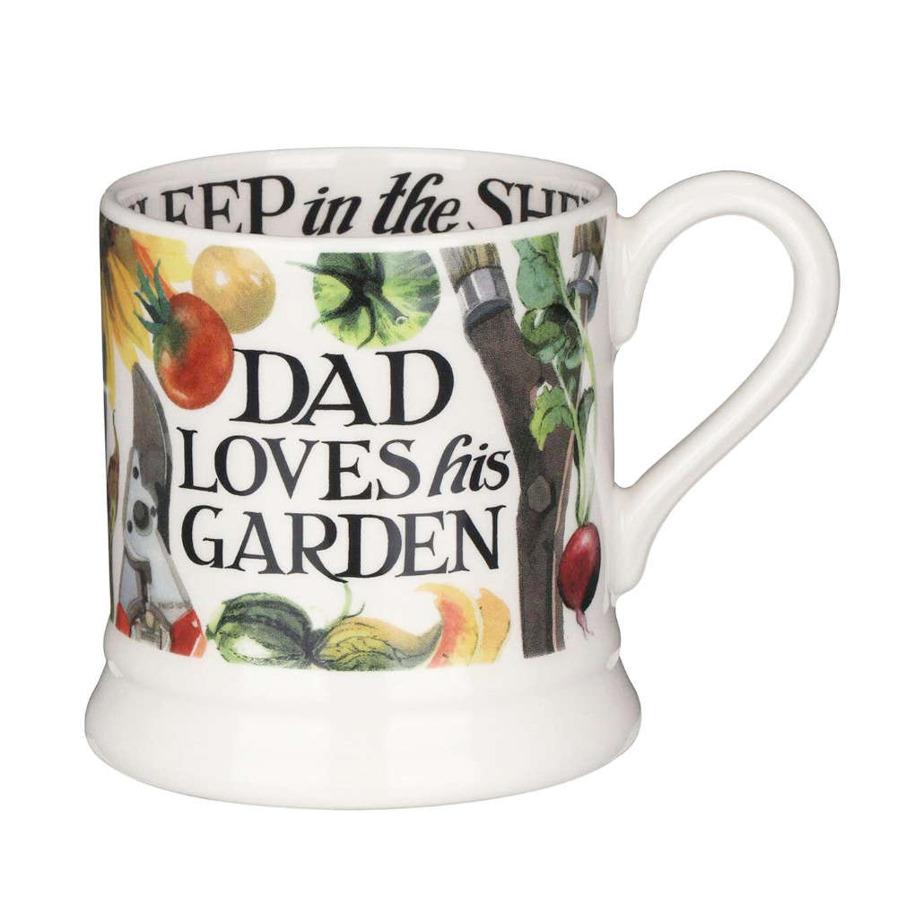 Dad Loves His Garden 1/2 Pint Mug
