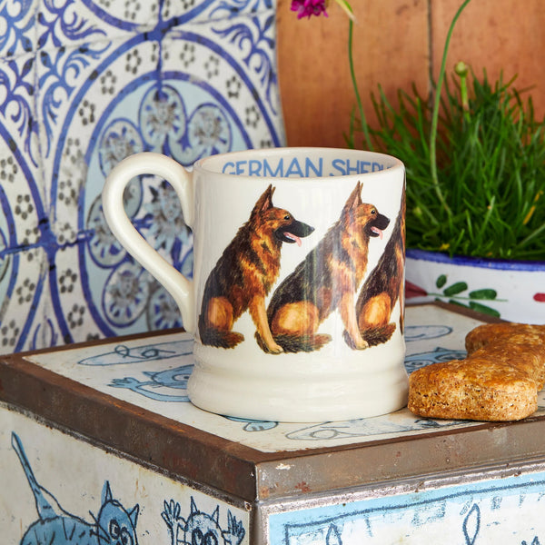 German Shepherd 1/2 Pint Mug
