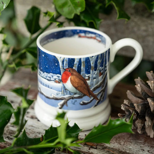 Midnight Robin 1/2 Pint Mug