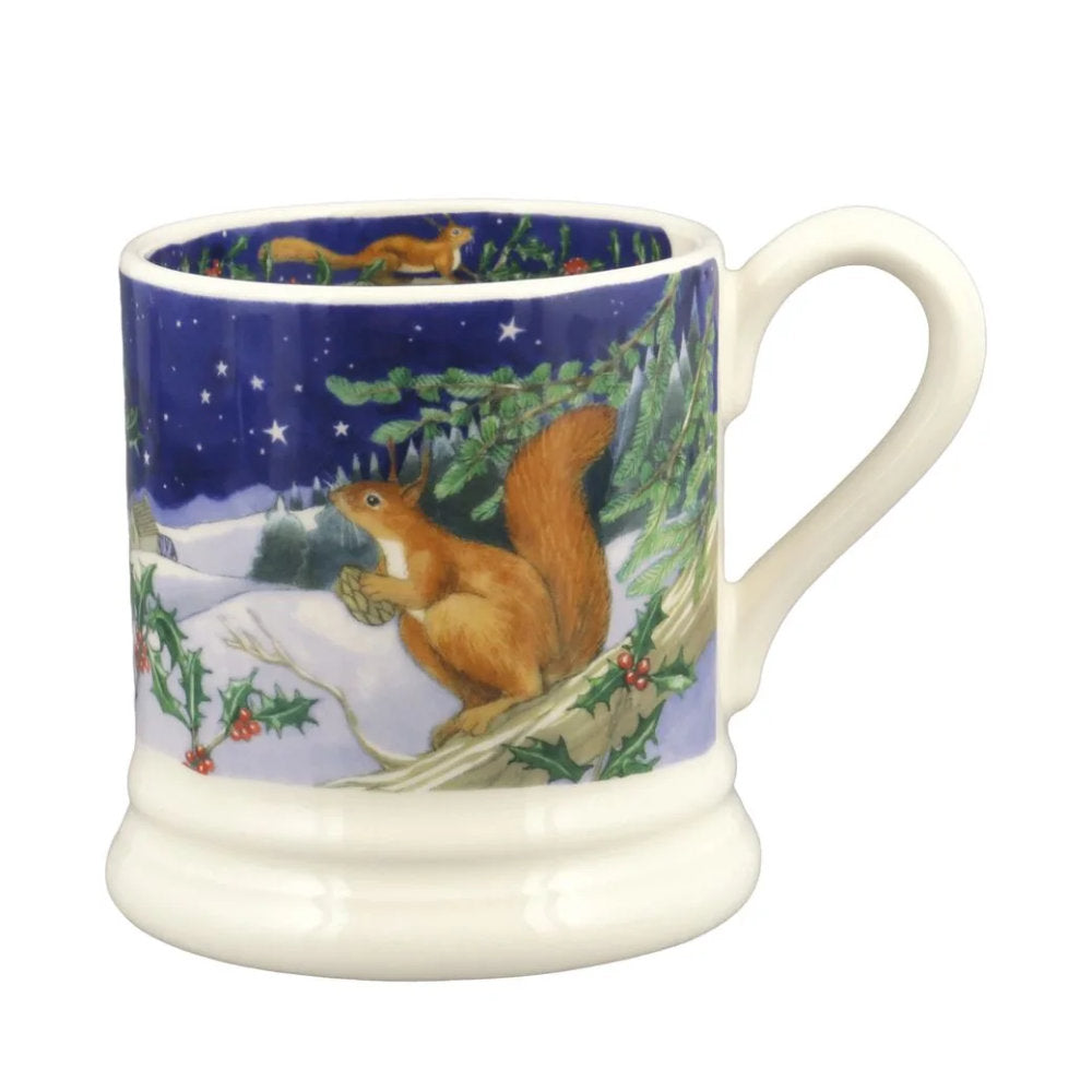 Midnight Squirrel 1/2 Pint Mug