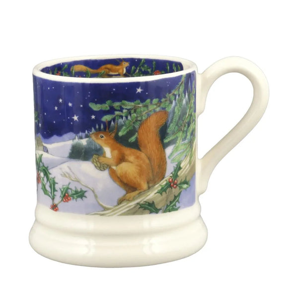 Midnight Squirrel 1/2 Pint Mug