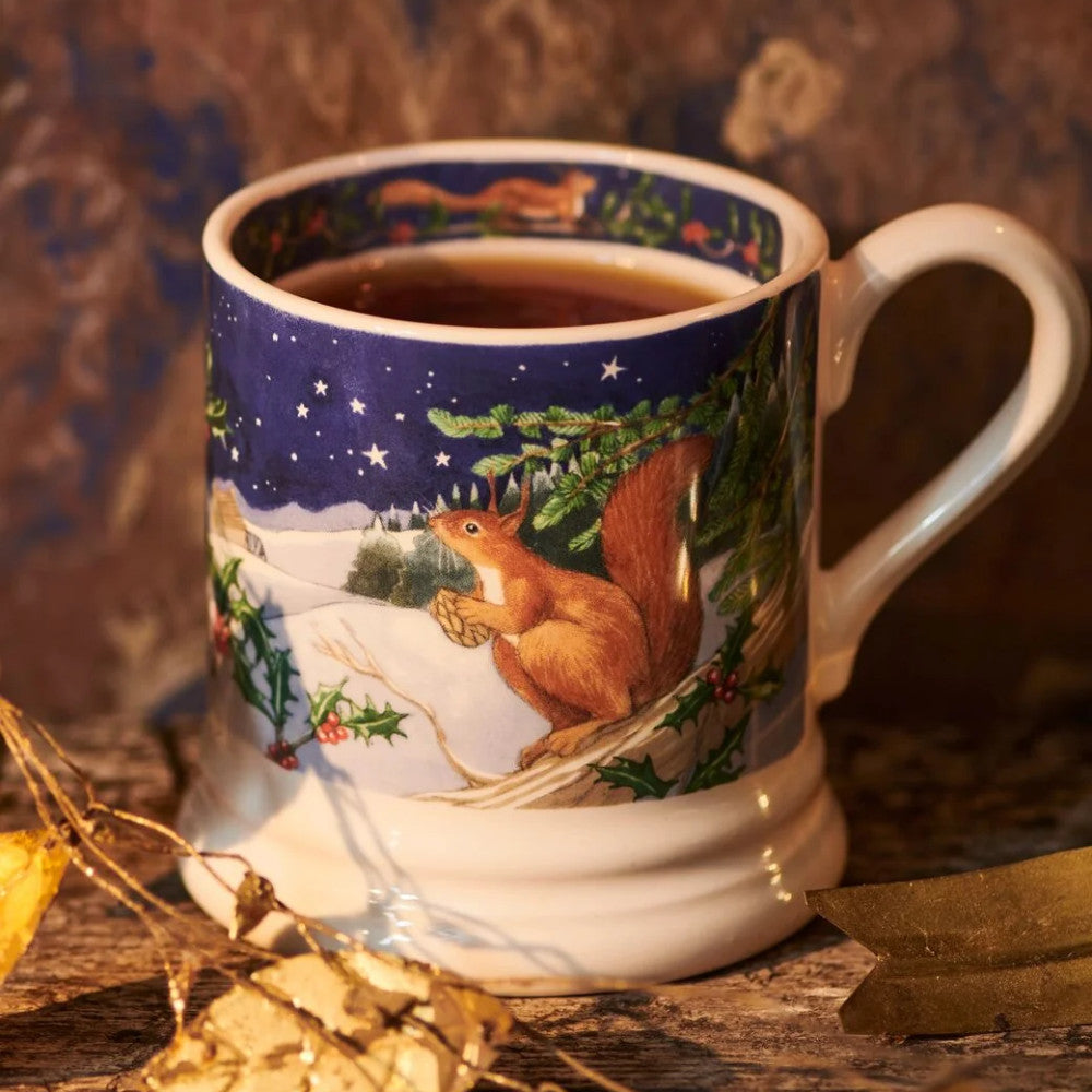 Midnight Squirrel 1/2 Pint Mug