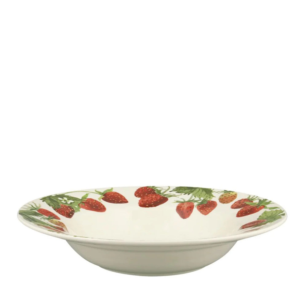 Strawberries Dessert Plate