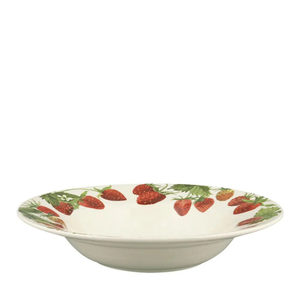 Strawberries Dessert Plate