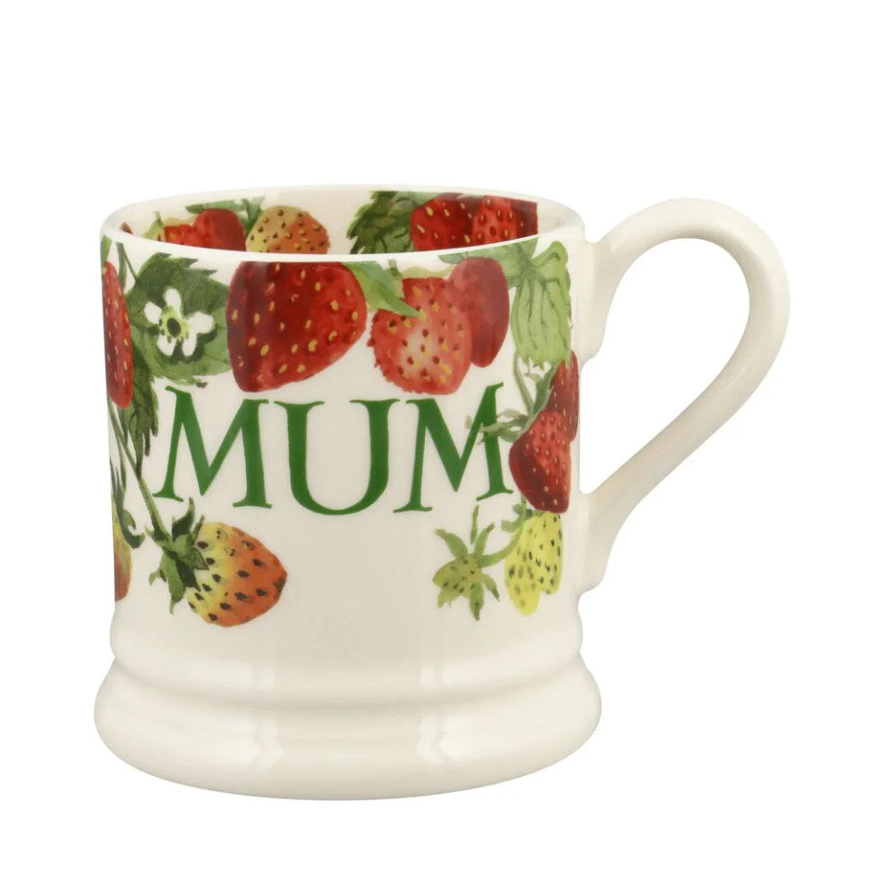 Strawberries Mum 1/2 Pint Mug