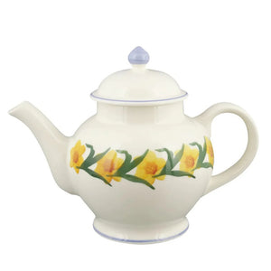 Windblown Daffodils 4 Mug Teapot