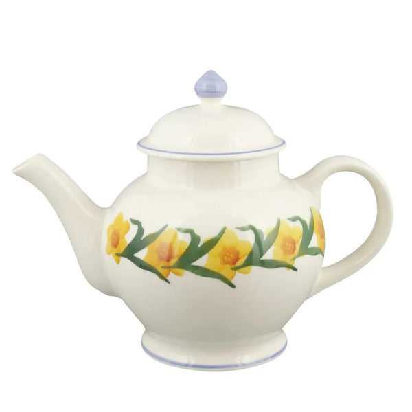 Windblown Daffodils 4 Mug Teapot