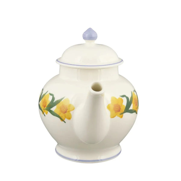 Windblown Daffodils 4 Mug Teapot