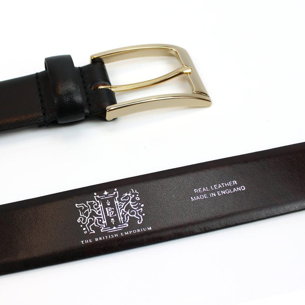Garrison Formal Leather Belt Black 30mm