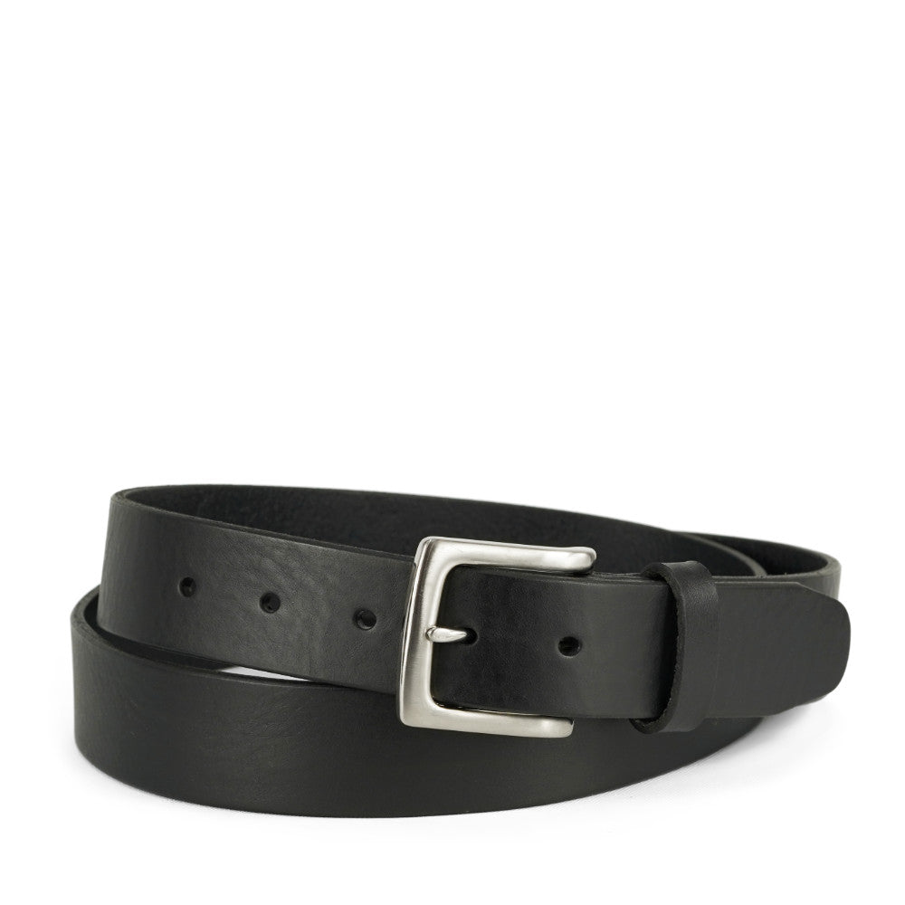 Portico Leather Belt Black 30mm