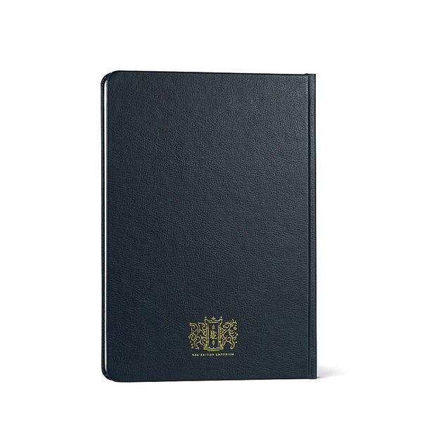 Stormy Navy Hardback Leather Dinner Parties Book