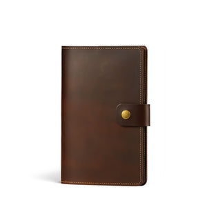 Chestnut Brown Refillable Leather Journal