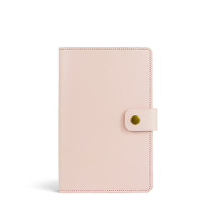 Blush Rose 2026 Leather Diary Week View