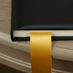 Deep Black Hardback Leather Game Book