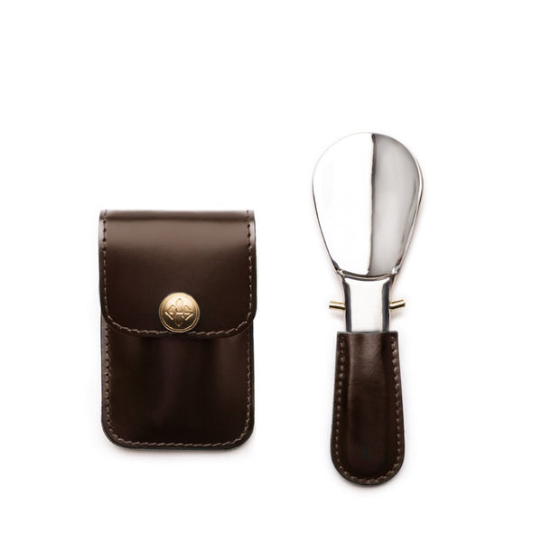 Bridle Hide Travel Shoehorn
