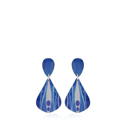 Boho Turquoise Drop Earrings