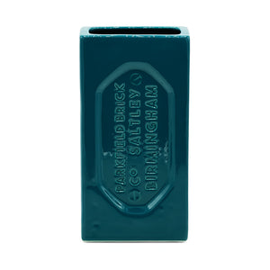 Birmingham Brick Vase Teal