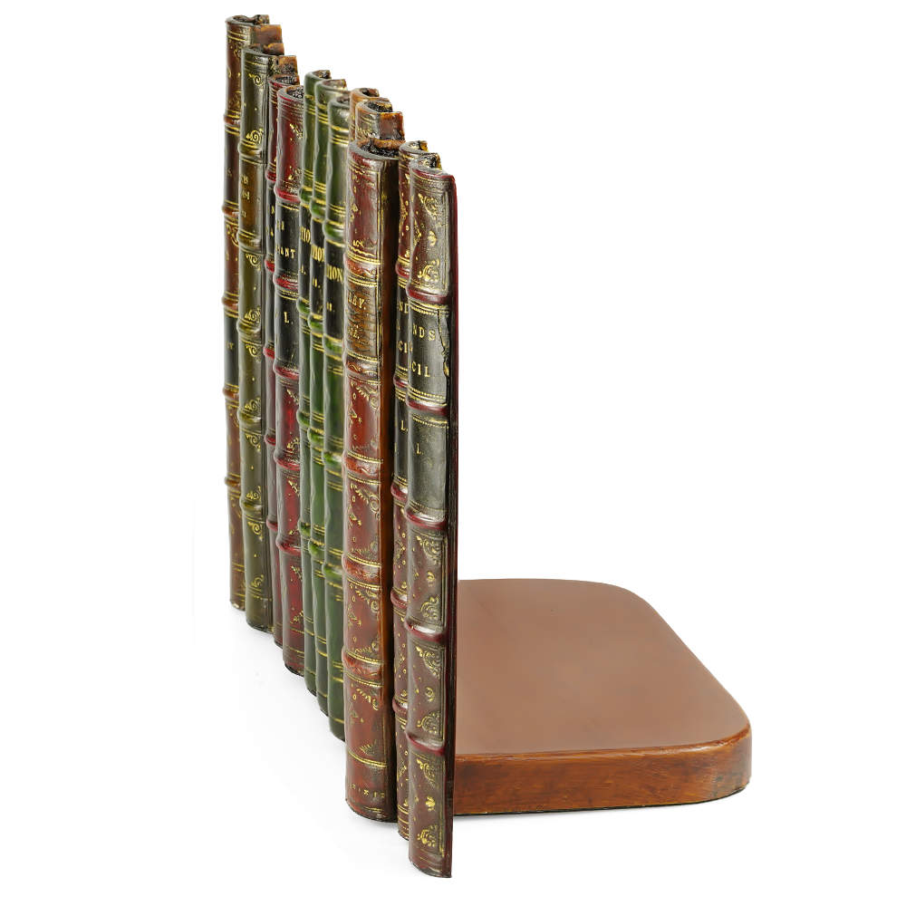 Antique Books Hideaway Book Panel The Heroes