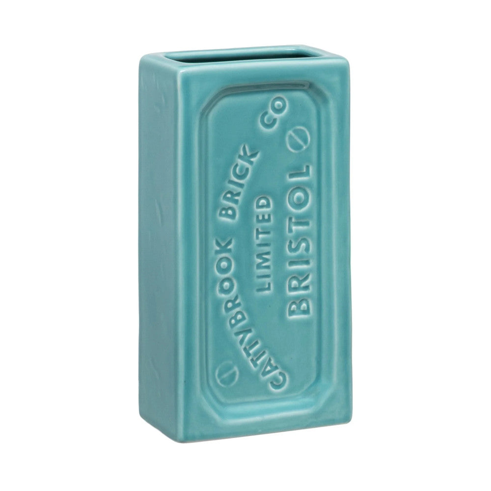 Bristol Brick Vase Turquoise