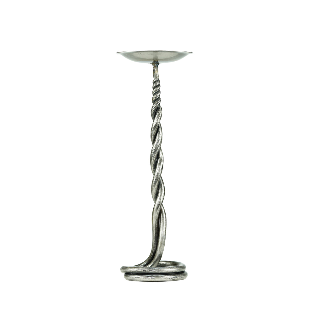 Barley Twist Hand Forged Candlestick