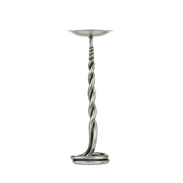 Barley Twist Hand Forged Candlestick