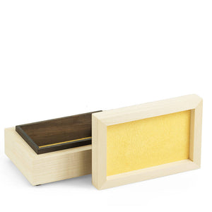 Candy Stripe Solid Wood Tray Box