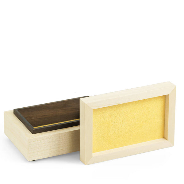 Candy Stripe Solid Wood Tray Box