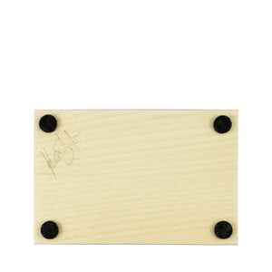 Candy Stripe Solid Wood Tray Box