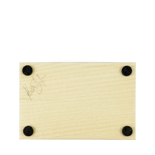 Candy Stripe Solid Wood Tray Box