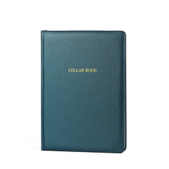 Wine Cellar Book Metallic Saphire