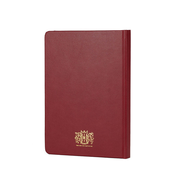 Cherry Red Leather Wine Cellar Book
