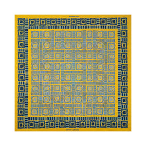 City Squares Silk Pocket Square