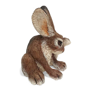Cleaning Hare Ceramic Sculpture