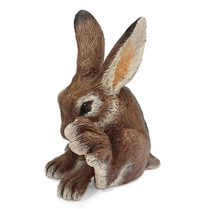 Cleaning Hare Ceramic Sculpture