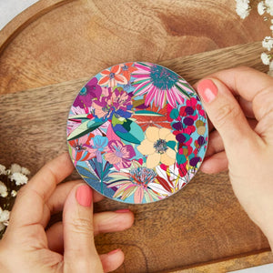 Yorkshire Flowers Coaster