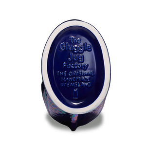 Cobalt Blue Lustre Gluggle Jug Pitcher 1.2L