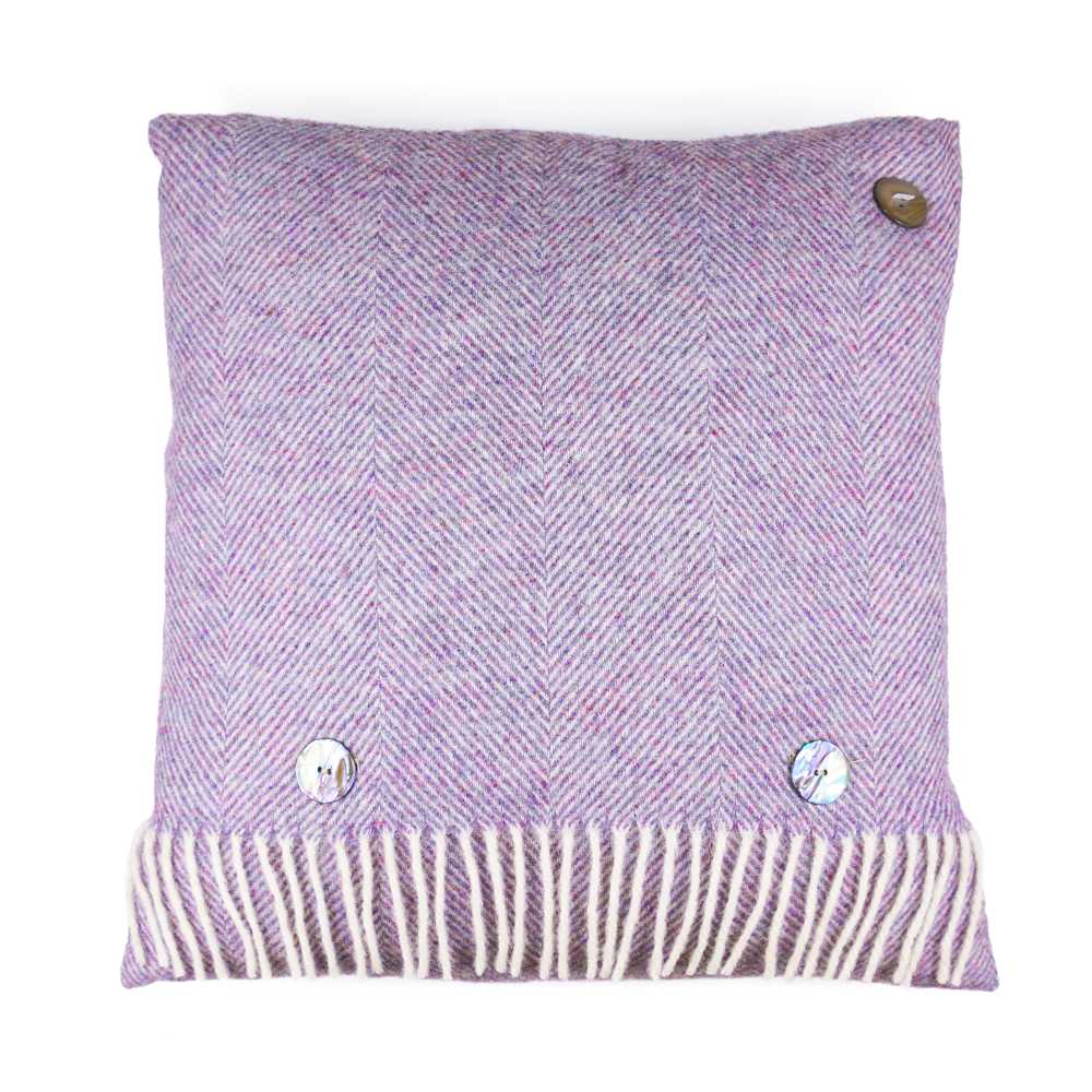 Mawes Pure Wool Cushion Lavender Haze