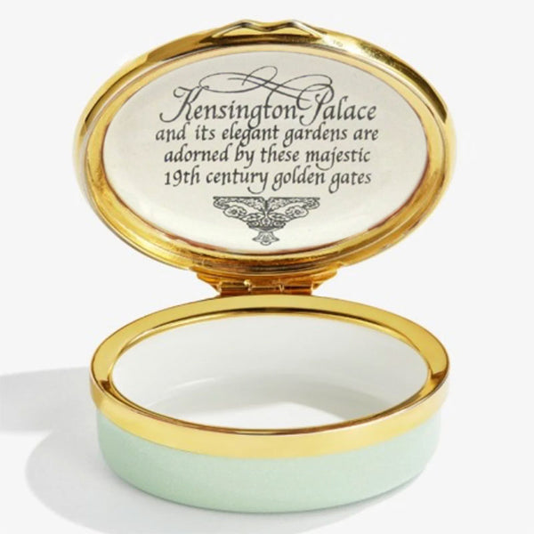 HRP Kensington Palace Enamel Box