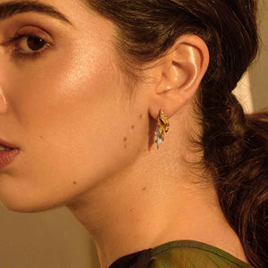 Aria Recycled Silver Earrings