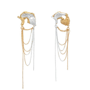 Orion Recycled Silver Earrings