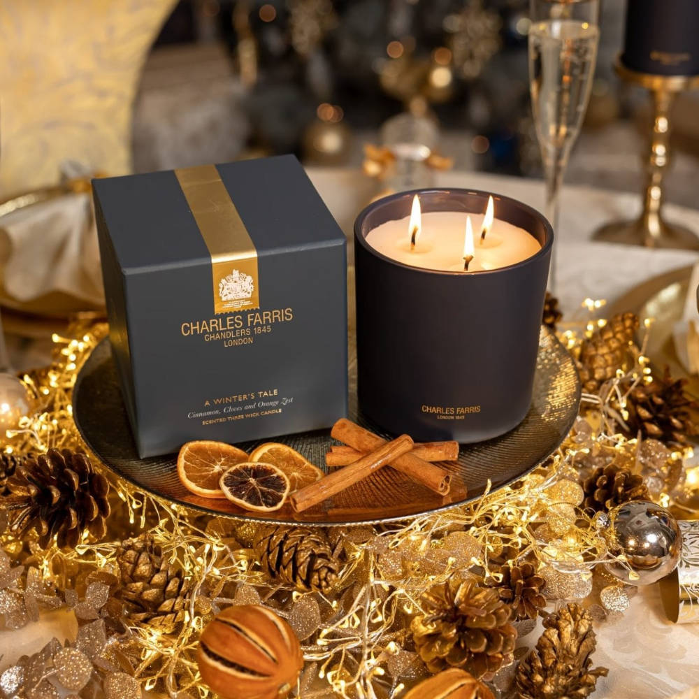 Winter's Tale Scented Candle 3 Wick