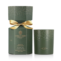 Winter Evergreen Christmas Cracker Candle