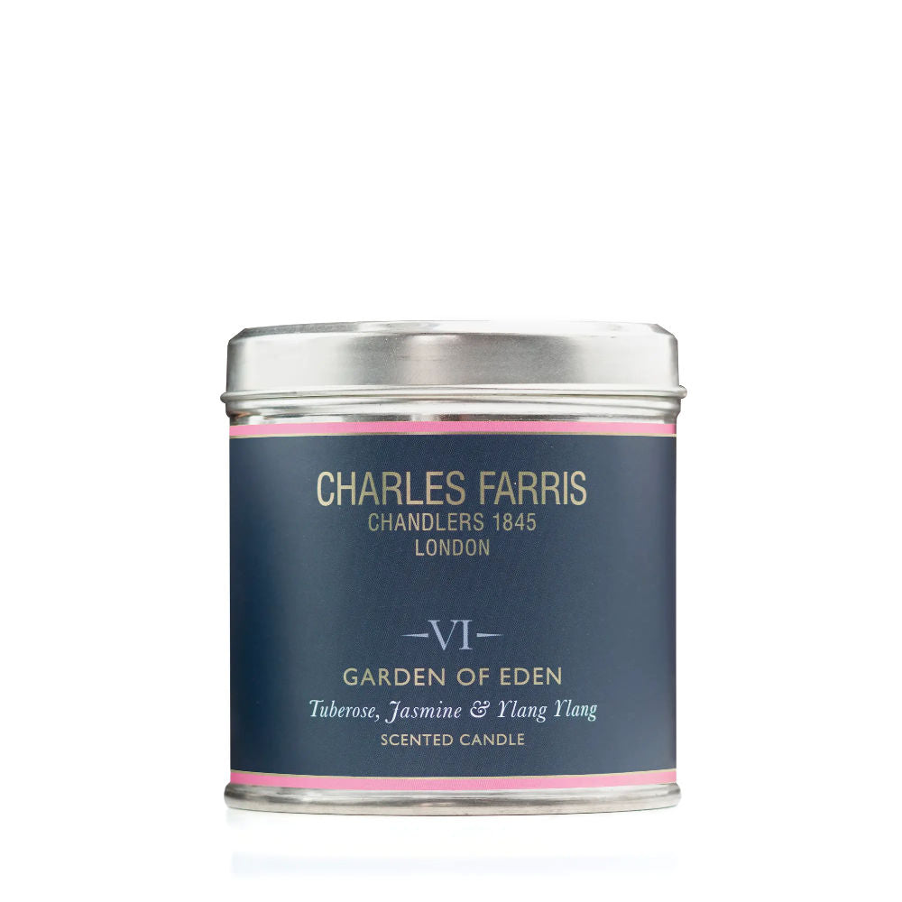 Garden Of Eden Tin Scented Candle