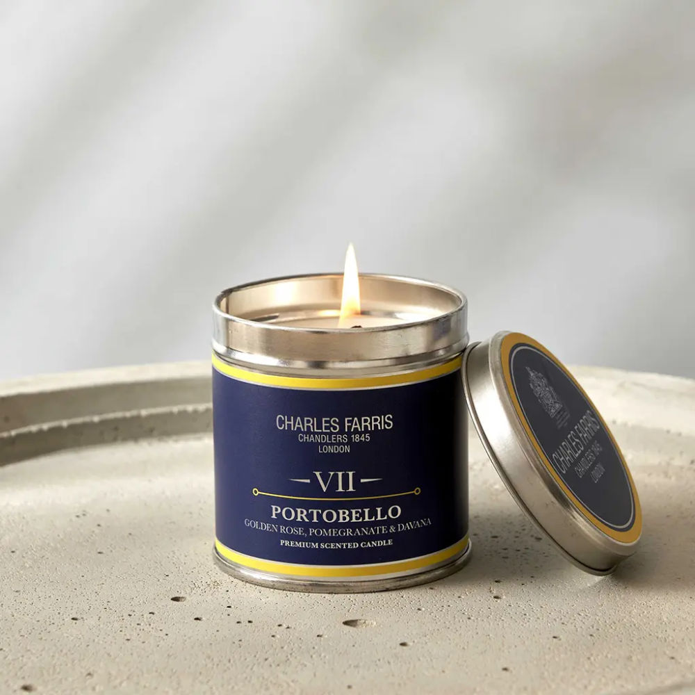 Portobello Tin Scented Candle