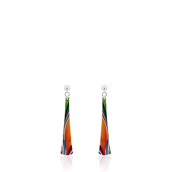 Gardenia Orange Drop Earrings