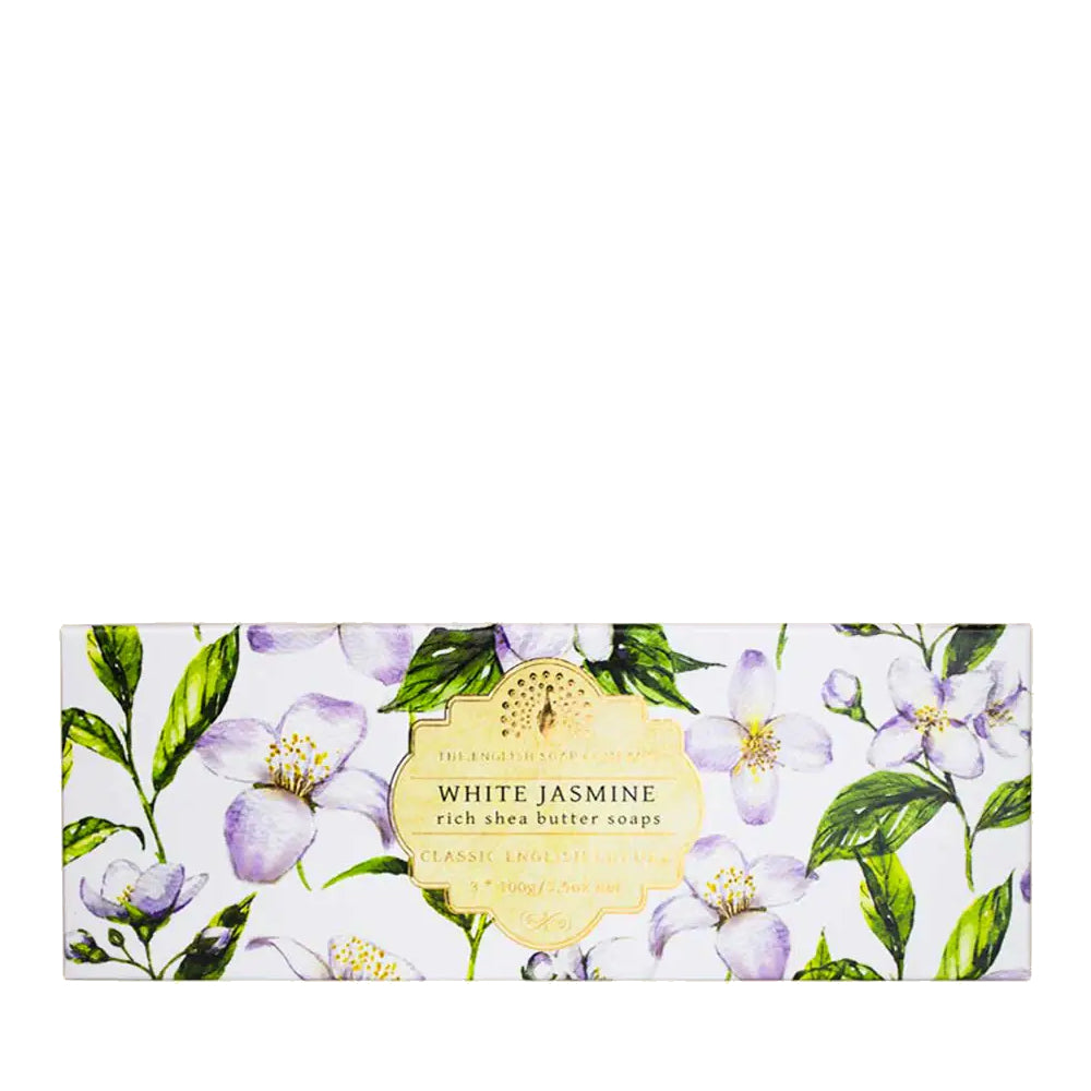 White Jasmine Triple Soap Gift Box