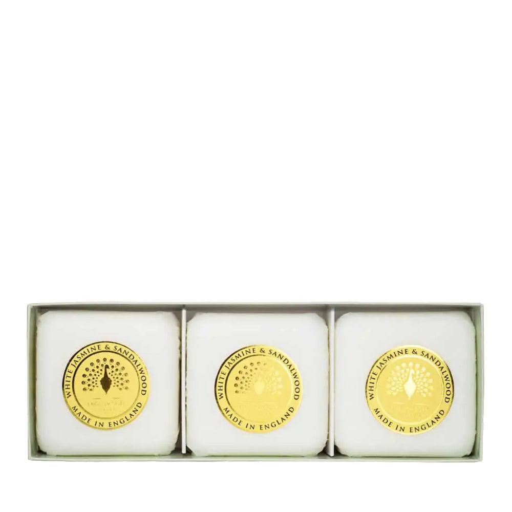 White Jasmine Triple Soap Gift Box